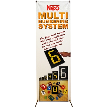 Value X-NP101 Banner Stand with Graphic