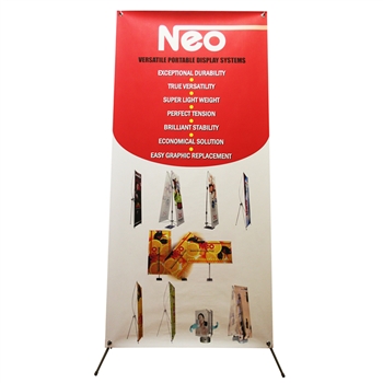 Value X-NP120 Banner Stand with Graphic