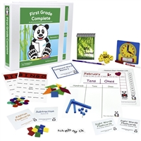First Grade Complete- Full Year Homeschool Bundle with exciting resources.