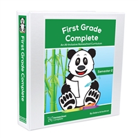 First Grade Complete simplifies teaching with only one binder for all of the grade-level subject areas.