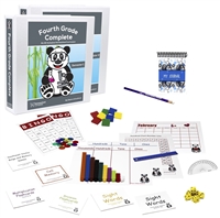 Homeschool Complete: Fourth Grade Secular Full Year Curriculum Bundle with Resources