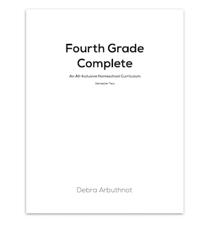 Fourth Grade Complete Refill Pages Semester Two Faith-Based Program