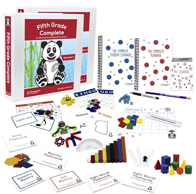 Fifth Grade Homeschool Secular Program | Deluxe Bundle