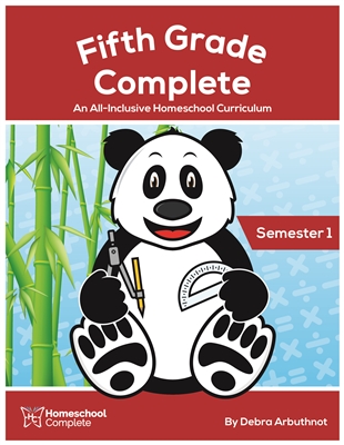 Fifth Grade Complete Homeschool Teacher's Manual (Including Student Workbook): Faith-Based Semester One Download
