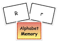 Homeschool Complete All-Inclusive Curriculum Alphabet Memory Game