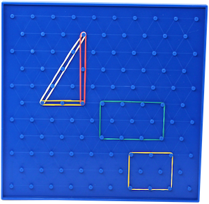Geoboard and Rubber Bands