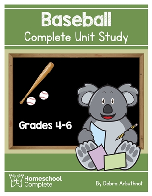 Homeschool Complete Unit Study: Baseball
