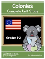 Homeschool Complete Unit Study: Colonies