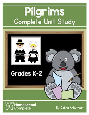 The Pilgrims unit study is a fun, open-and-go unit.