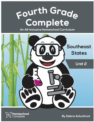 Homeschool Complete Unit Study: Southeast States