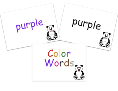 Color Words Flashcards