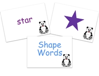 Shape Words Flashcards