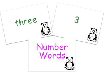 Number Words Flashcards