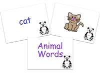 Animal Words Flashcards