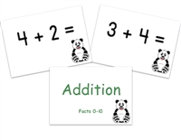Addition Flashcards: Facts 0-10