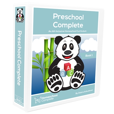 The complete, playful preschool program is fully planned with fun activities that prepare your child for kindergarten.