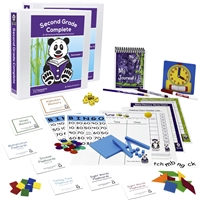 Second Grade Full Year Bundle includes the teacher manual, flashcards, games, and resources to make teaching fun and effective.