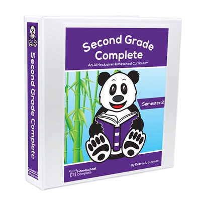 Second Grade Complete: All-Inclusive Semester Two Teacher's Manual, Including Student Workbook