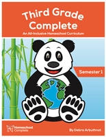 The third grade teacher's manual is available in a convenient downloadable PDF for secular homeschool.