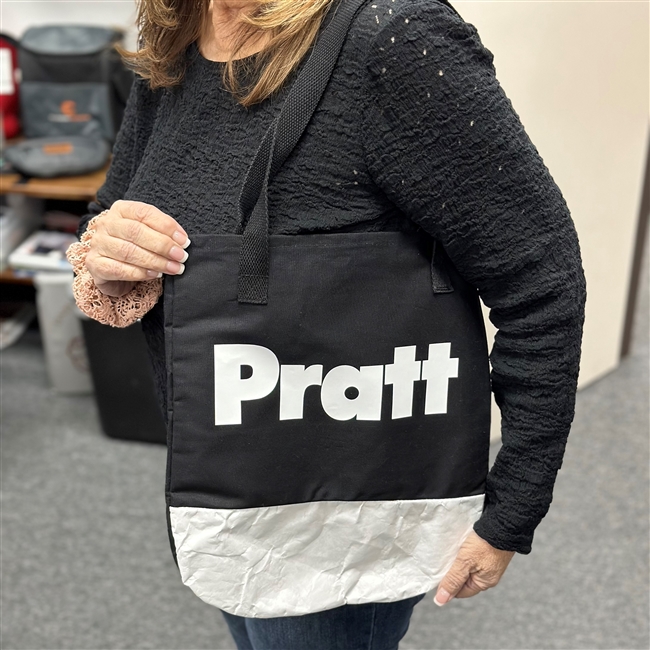 Pratt WordMark Tyvek Cotton Tote Bag