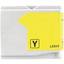 Brother LC51Y Remanufactured Ink Cartridge - Yellow
