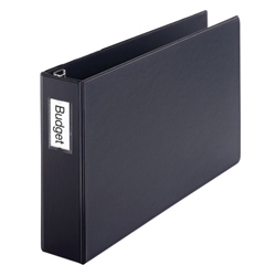 Premier Easy Open® 11" X 17", Locking Slant-D® Ring Binder, 3", Black