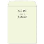 Will Envelope, Oversized, Testament
