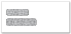 Double Security Window Envelope, Self-Seal