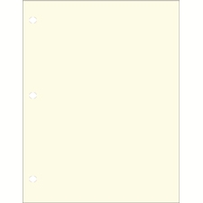 Minute Paper Letter Size 28lb., 3-Hole Punched