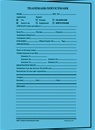 U.S. Trademark Folder, Blue