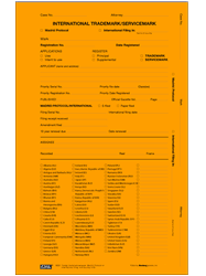 Foreign Trademark/SM Folder, Goldenrod