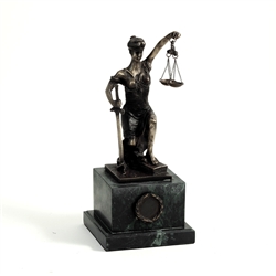 11 inch Lady of Justice Statue