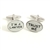 Trust Me, I'm a Lawyer Rhodium Plated Cufflinks