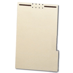 File Backers Heavy Duty 1/3 Cut Tabs, Legal Size with Fasteners