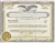 Goes® Eagle Shares Text Stock Certificates, 100 pack