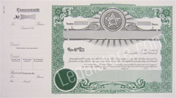 Goes® Oklahoma Stock Certificates