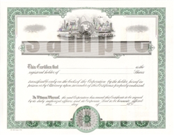 Goes® Global Vignette Share Text Stock Certificates, 100 pack