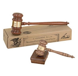 *Large Novelty Gavel, 24" Rock Maple