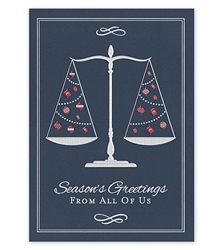 From The Firm Attorney Legal Holiday Greeting Cards