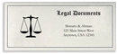 Legal Document Envelope, Customized