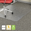 Lorell Rectangular Low-pile Economy Chairmat