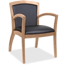 Lorell Guest Chair - Walnut