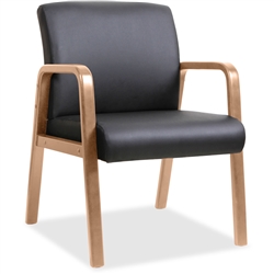 Lorell Guest Chair - Walnut