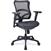 Lorell Full Mesh Mid-back Chair - Black