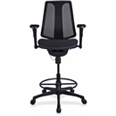 Lorell Posture Lock Mesh Back Stool