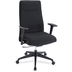 Lorell Weight Activated High-back Suspension Chair