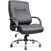 Lorell Leather Deluxe Big/Tall Chair - Black