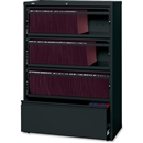 Lorell Receding Lateral File with Roll Out Shelves