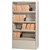 Lorell Receding Lateral File with Roll Out Shelves