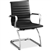 Lorell Modern Chair Mid-back Leather Guest Chair